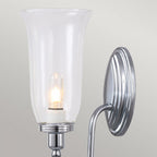 BATH-BLAKE2-PC Blake Bathroom 1 Wall Light Polished Chrome