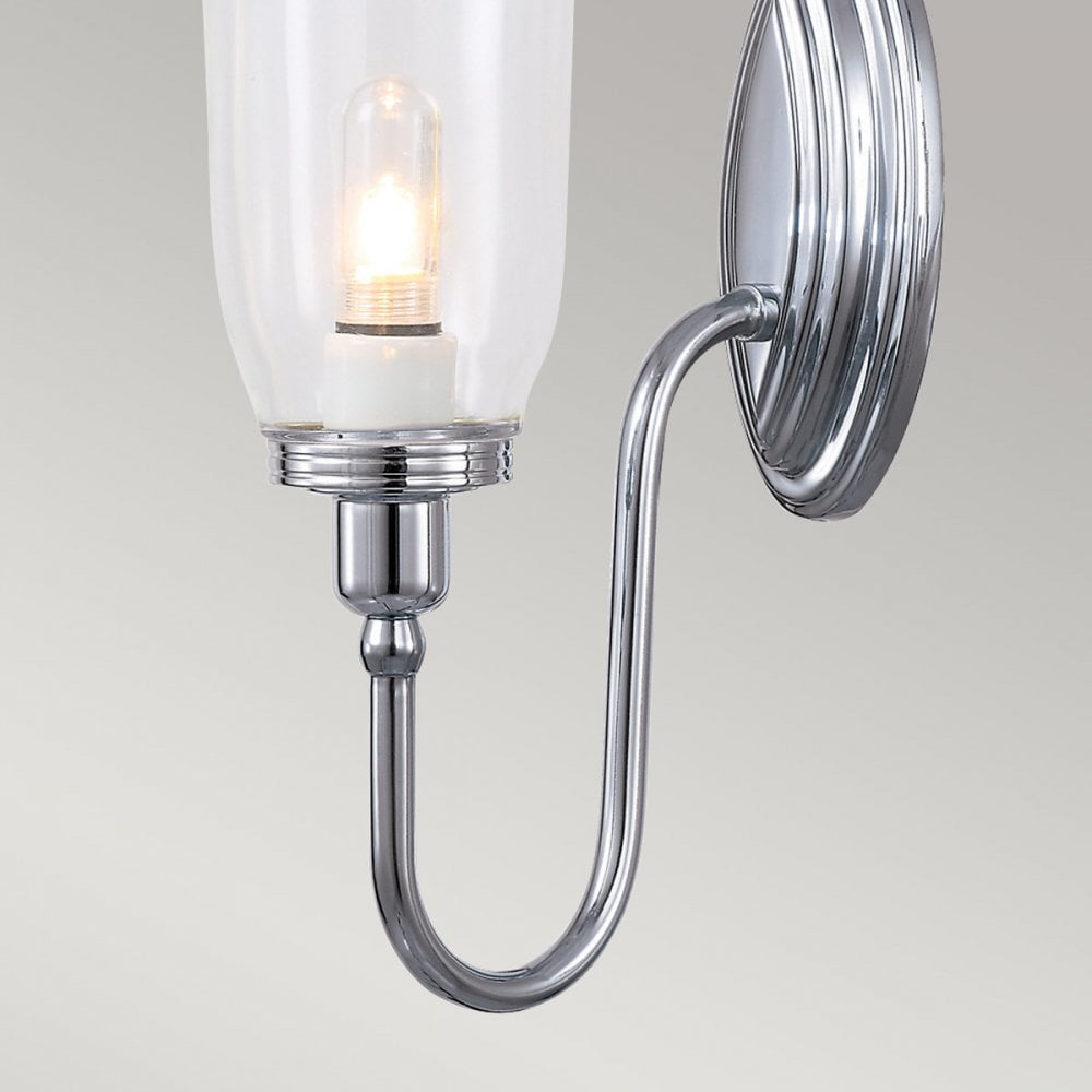 BATH-BLAKE2-PC Blake Bathroom 1 Wall Light Polished Chrome