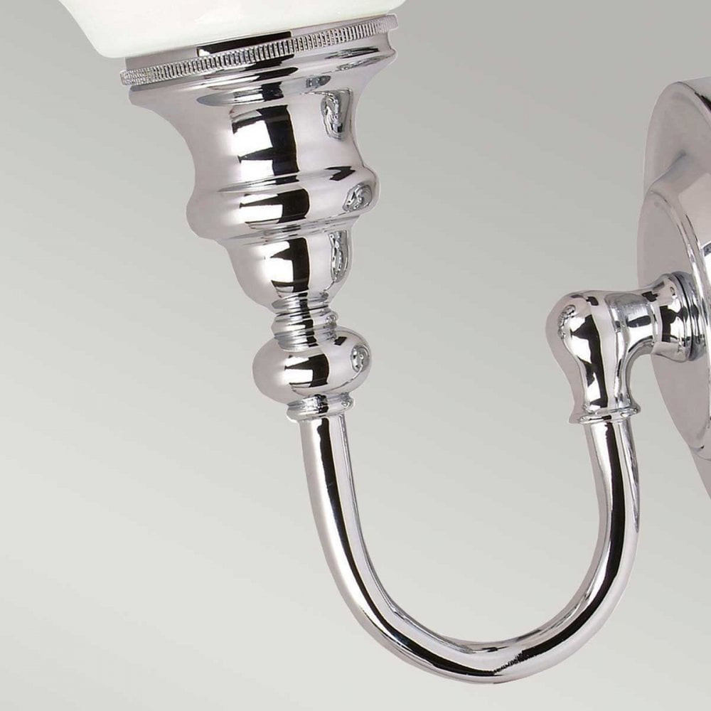 BATH-CD1 Cheadle Bathroom 1 Light Wall Light Polished Chrome