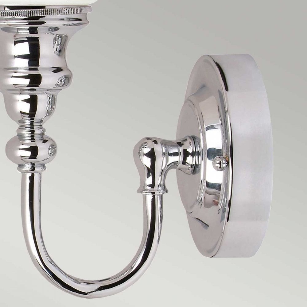 BATH-CD1 Cheadle Bathroom 1 Light Wall Light Polished Chrome