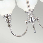 BATH-CD3 Cheadle Bathroom 3 Light Semi-Flush Polished Chrome