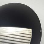 FREYR-R Freyr Round Outdoor 1 Light LED Wall Light Graphite
