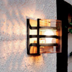 FRIDA-M Frida Outdoor 1 Light Wall Light Graphite