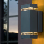 JANNIK-LED2 Jannik Outdoor 2 Light LED Wall Light Graphite