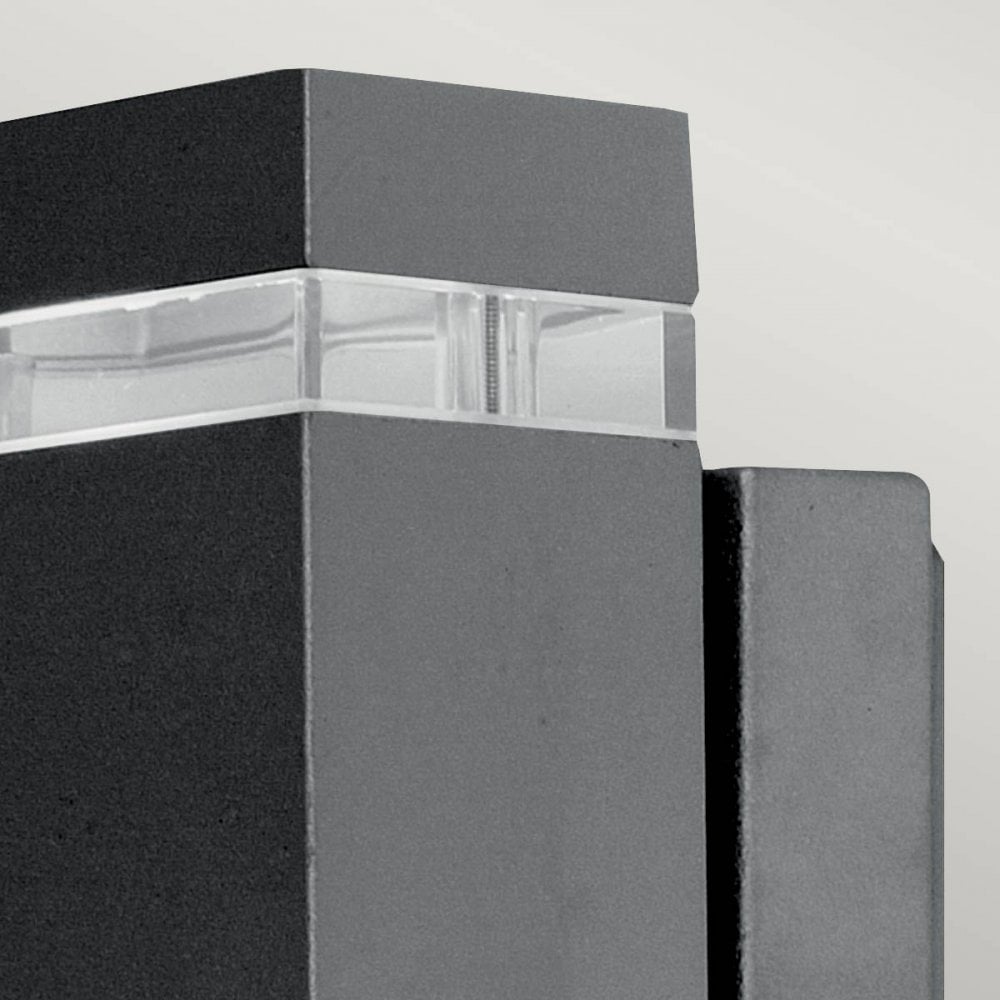 JANNIK-LED2 Jannik Outdoor 2 Light LED Wall Light Graphite