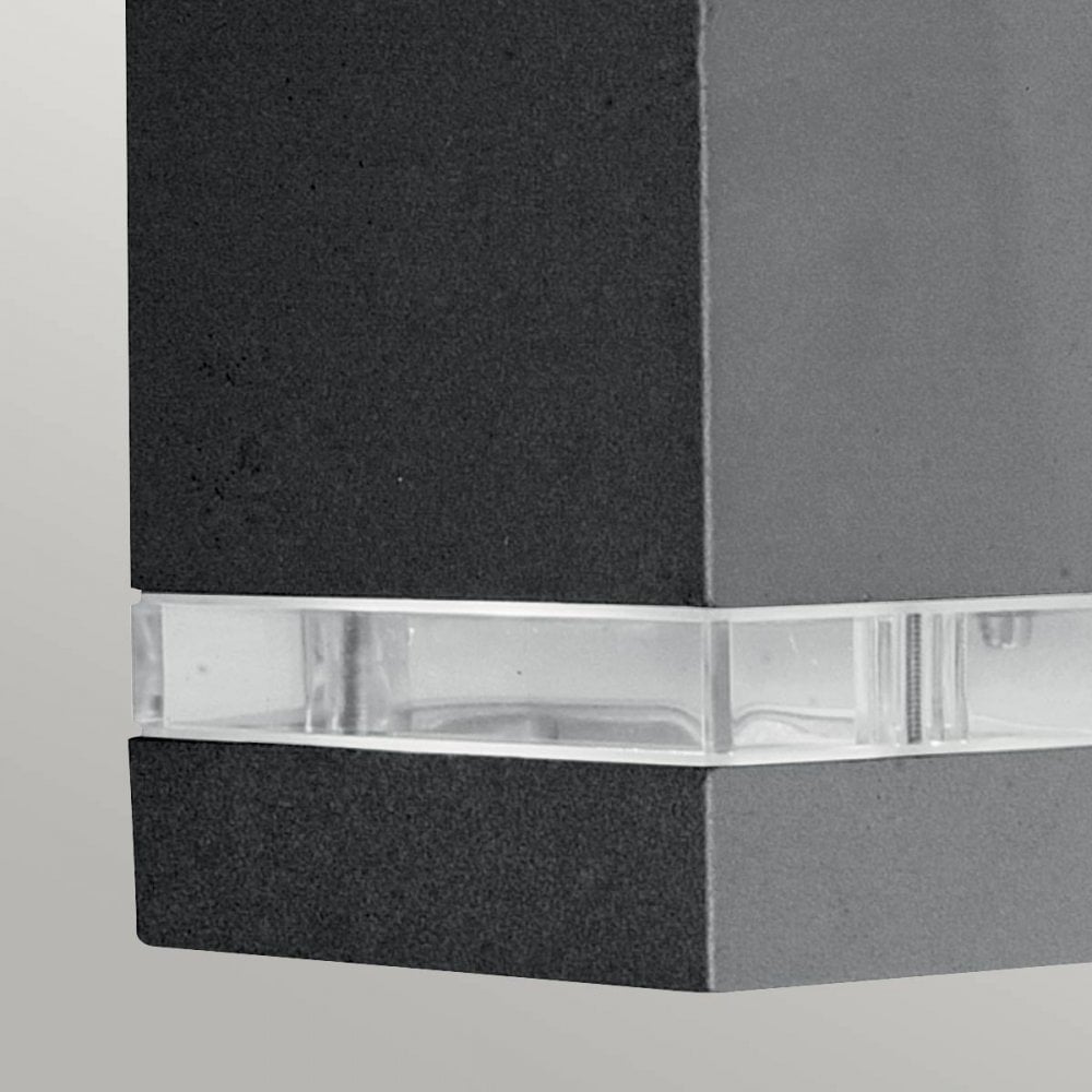 JANNIK-LED2 Jannik Outdoor 2 Light LED Wall Light Graphite