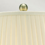LEAVES-BR-GL-TL Leaves Brown Gold 1 Light Table Lamp Brown and Gold
