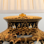MORRIS-TL-LARGE Morris 1 Light Large Table Lamp Gold and Black