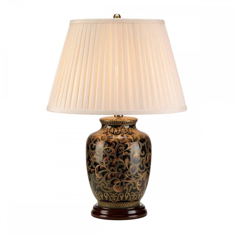 MORRIS-TL-SMALL Morris 1 Light Small Table Lamp Gold and Black