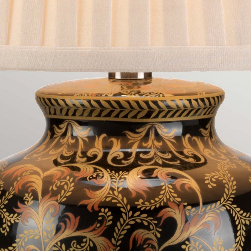 MORRIS-TL-SMALL Morris 1 Light Small Table Lamp Gold and Black