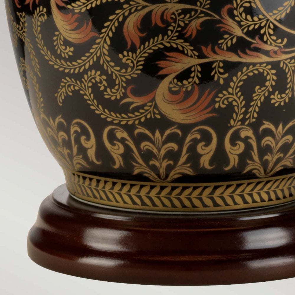 MORRIS-TL-SMALL Morris 1 Light Small Table Lamp Gold and Black