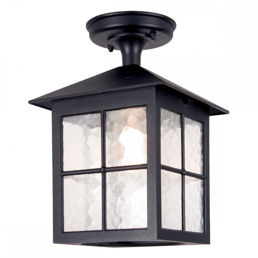 BL18A-BLACK Winchester Outdoor 1 Light Porch Lantern Black