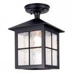 BL18A-BLACK Winchester Outdoor 1 Light Porch Lantern Black