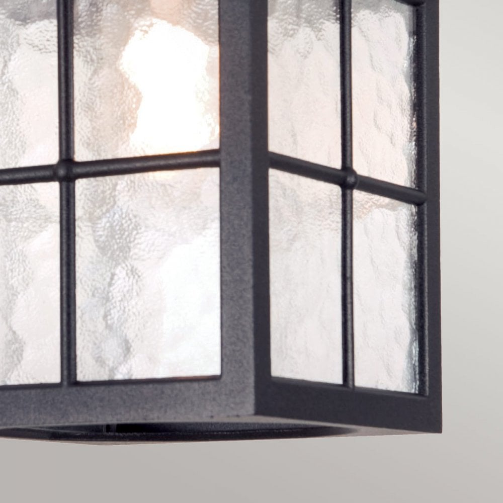 BL18A-BLACK Winchester Outdoor 1 Light Porch Lantern Black