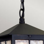 BL18B-BLACK Winchester Outdoor 1 Light Chain Lantern Black