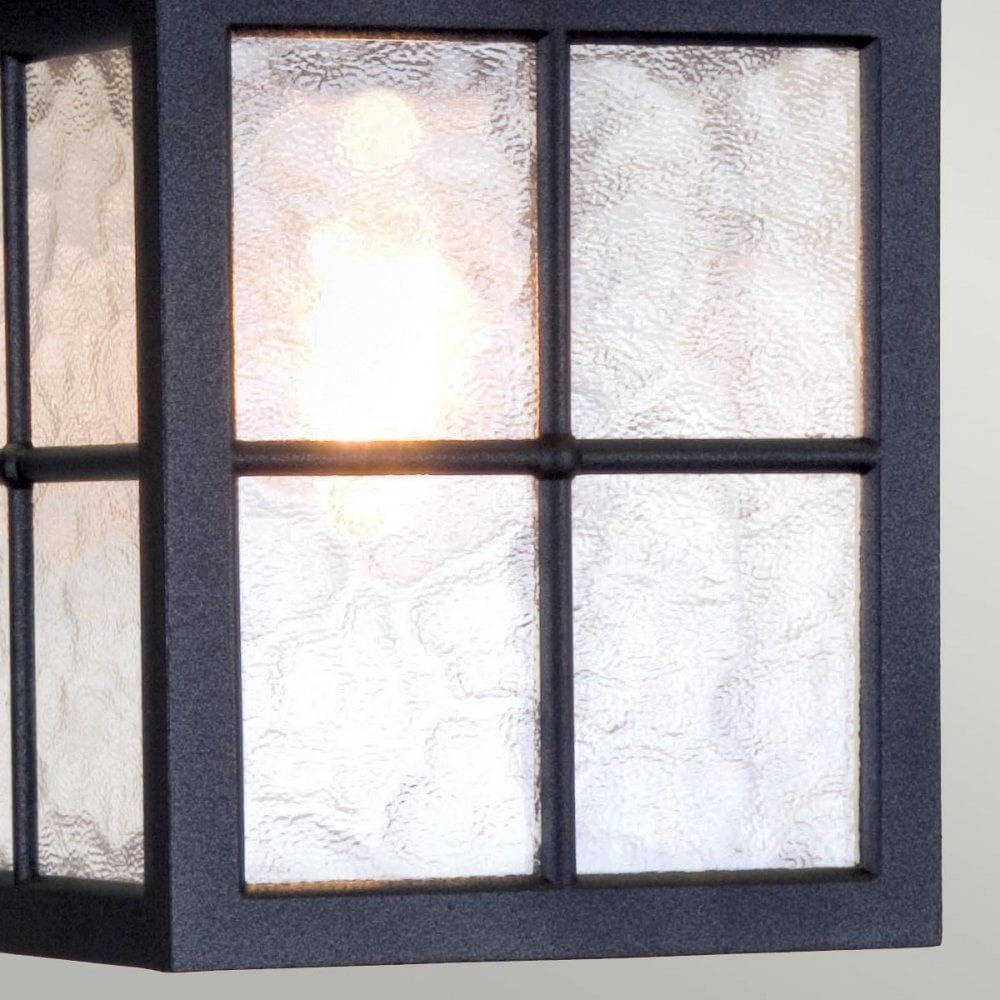 BL18B-BLACK Winchester Outdoor 1 Light Chain Lantern Black