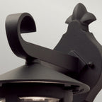 BL21-BLACK-E27 Hereford Outdoor 1 Light Wall Down Lantern Black