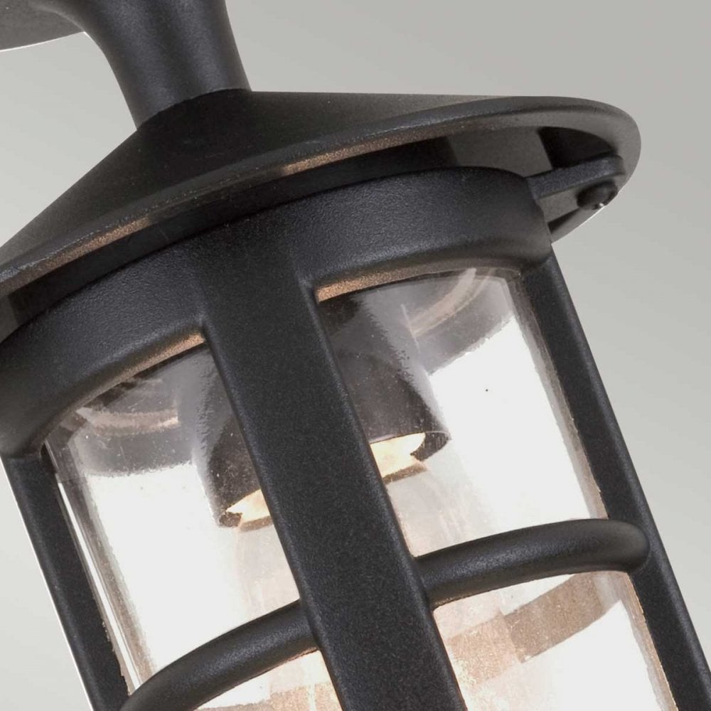BL21A-BLACK Hereford Outdoor 1 Light Porch Lantern Black