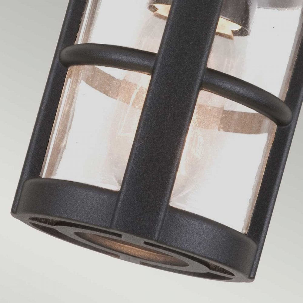 BL21A-BLACK Hereford Outdoor 1 Light Porch Lantern Black