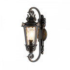 BT1-M Baltimore Outdoor 1 Light Medium Wall Lantern Weathered Bronze