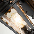 BT1-M Baltimore Outdoor 1 Light Medium Wall Lantern Weathered Bronze