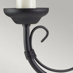 CH2-BLACK Chartwell 2 Light Wall Light Black
