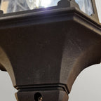 Chapel Outdoor 1 Light Half Lantern Black