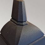 CP7-2-BLACK Chapel Outdoor 1 Light Half Lantern Black