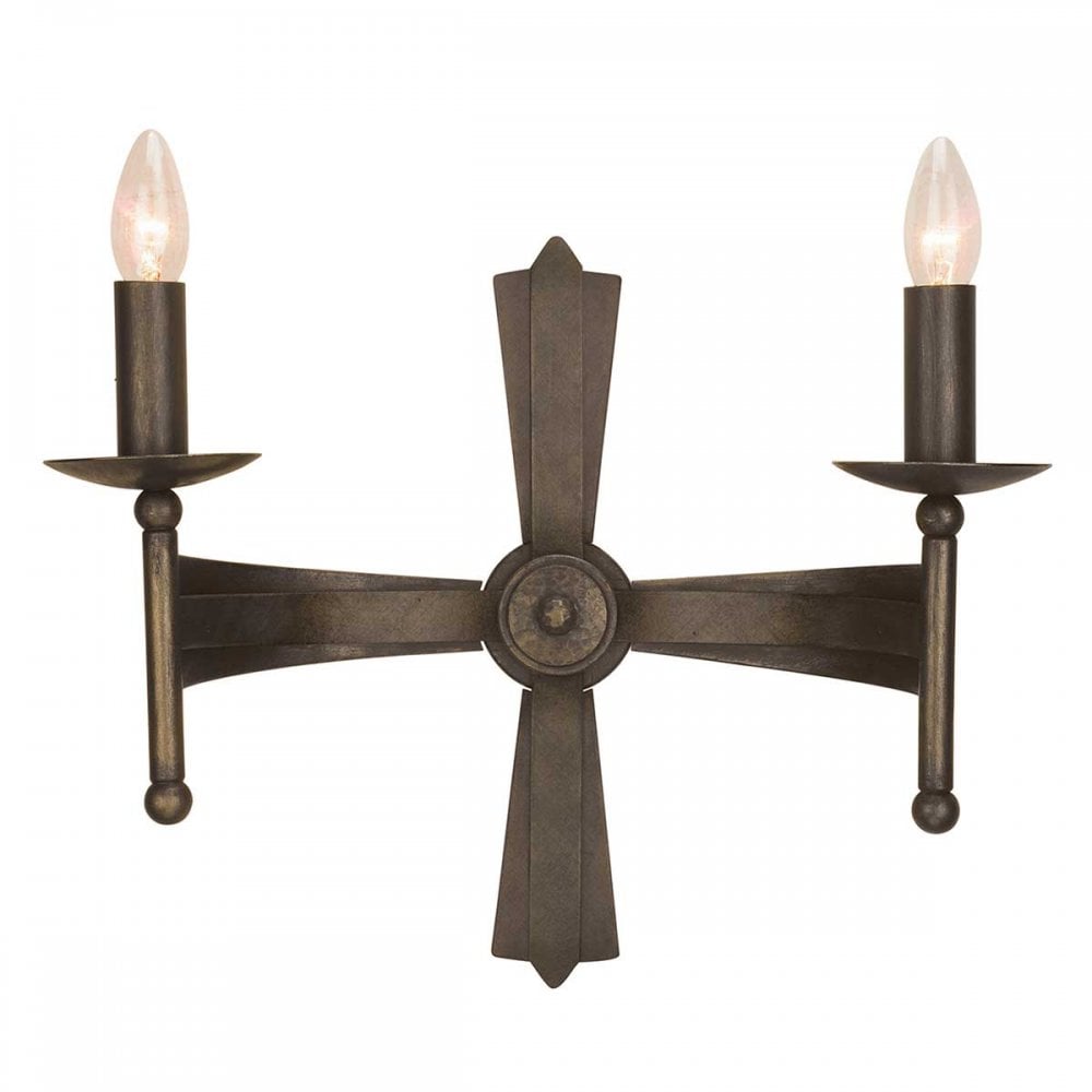 Cromwell 2 Light Wall  Light Old Bronze