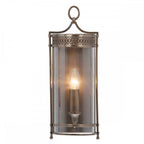 GH-WB-DB Guildhall 1 lt Wall Light Dark Bronze