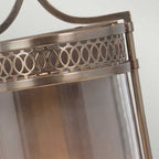 GH-WB-DB Guildhall 1 lt Wall Light Dark Bronze