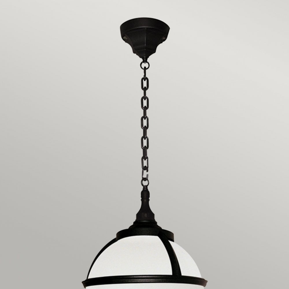 GLENBEIGH-CHAIN Glenbeigh Outdoor 1 Light Chain Lantern Black