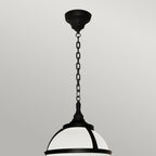 GLENBEIGH-CHAIN Glenbeigh Outdoor 1 Light Chain Lantern Black