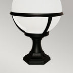 GLENBEIGH-PED-PO Glenbeigh Outdoor 1 Light Pedestal/Porch Lantern Black