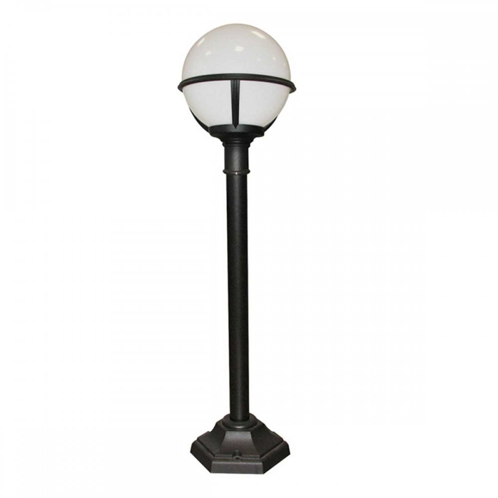 GLENBEIGH-PILLAR Glenbeigh Outdoor 1 Light Pillar Lantern Black