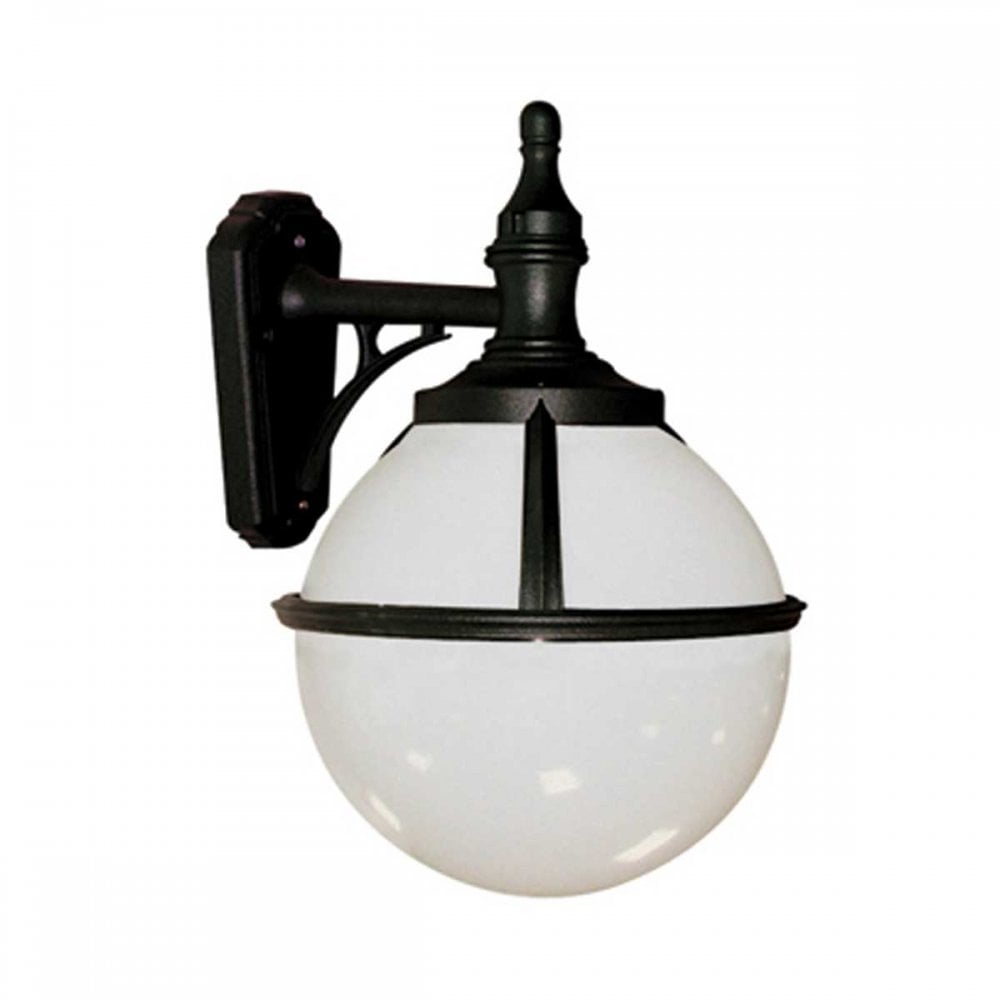 GLENBEIGH-WALL Glenbeigh Outdoor 1 Light Wall Lantern Black