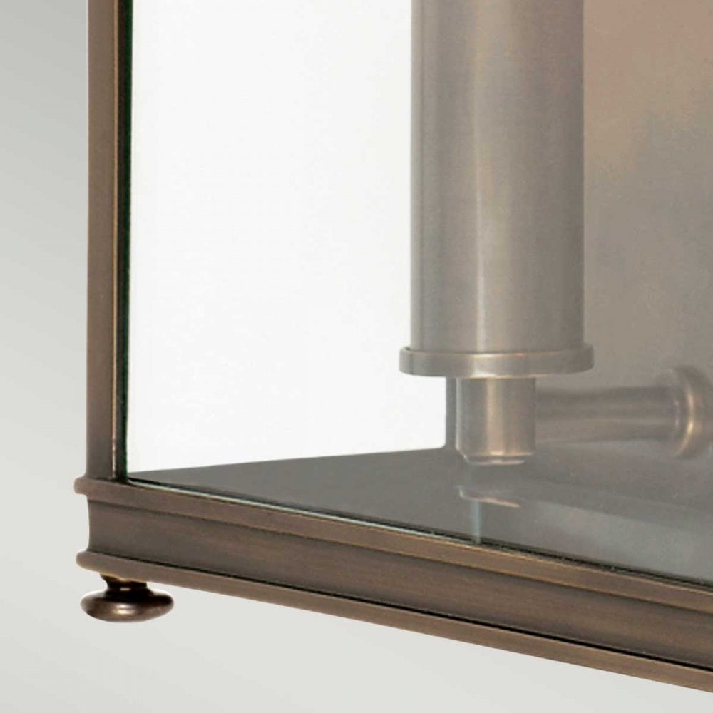 HL7-M-DB Holborn Outdoor 2 Light Half Lantern Medium Dark Bronze