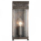 HL7-S-DB Holborn Outdoor 1 Light Half Lantern Small Dark Bronze