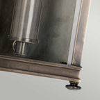 HL7-S-DB Holborn Outdoor 1 Light Half Lantern Small Dark Bronze