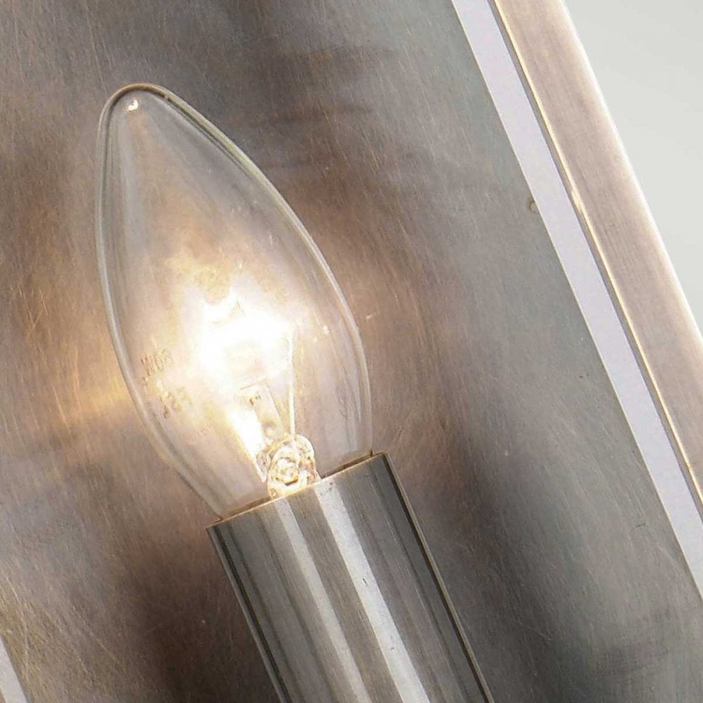 HL7-S-DB Holborn Outdoor 1 Light Half Lantern Small Dark Bronze