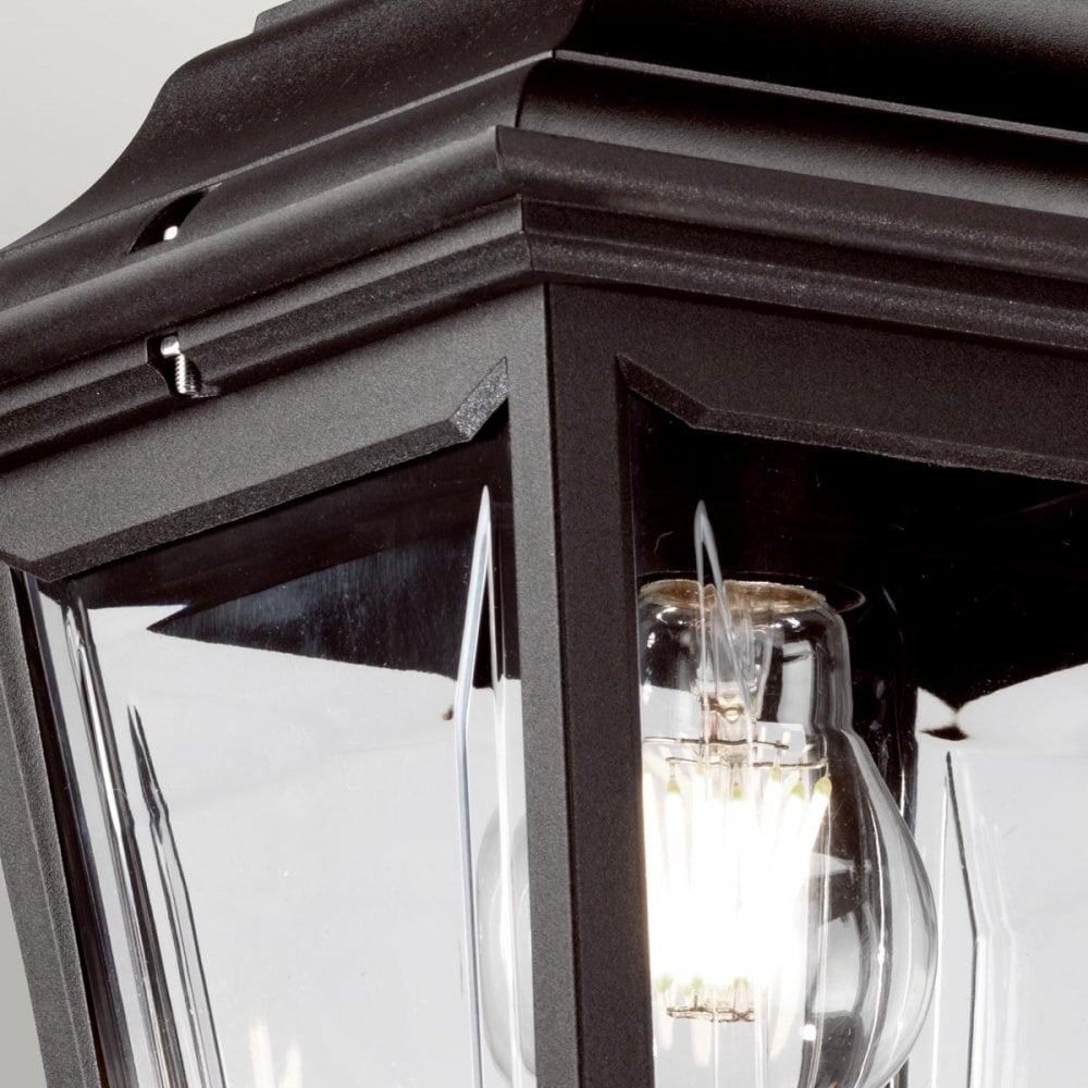 KERRY-CHAIN Kerry Outdoor 1 Light Chain Lantern Black