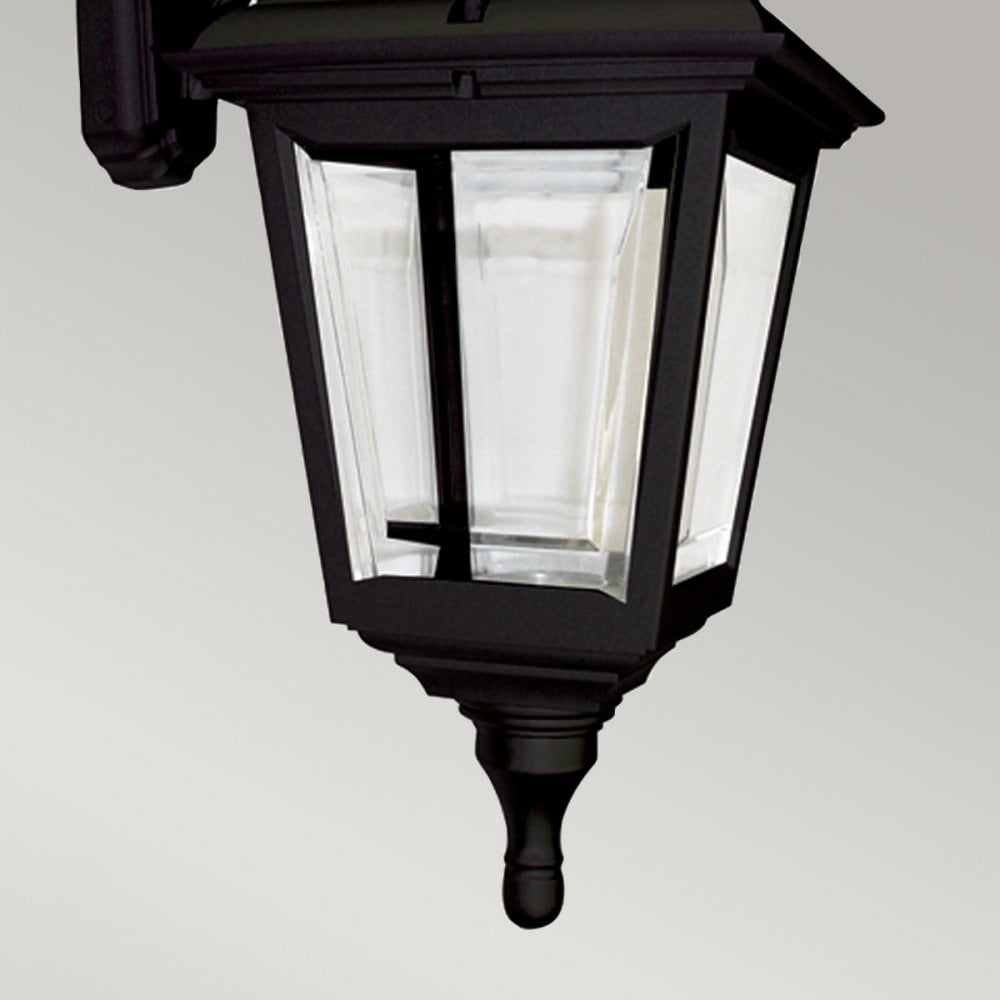 KERRY-WALL Kerry Outdoor 1 Light Wall Lantern Black