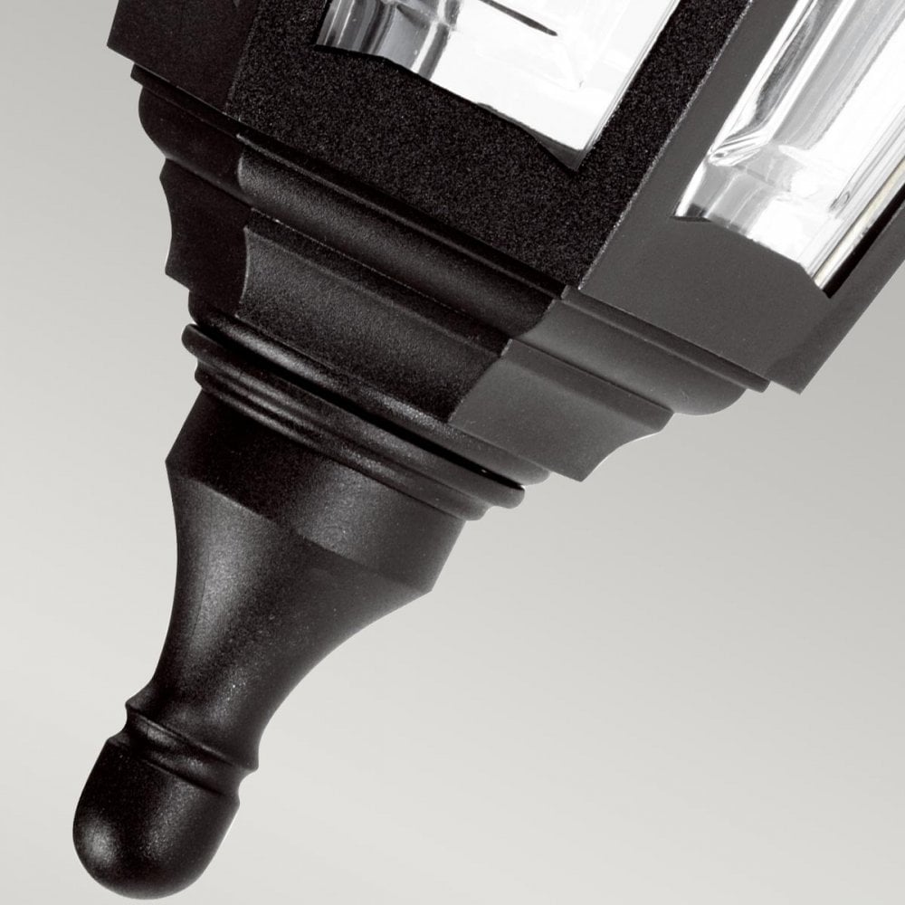 KINSALE-WALL Kinsale Outdoor 1 Light Wall Lantern Black