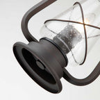 MINERS-CHN Miners Outdoor 1 Light Chain Lantern Old Bronze