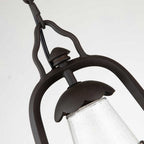 MINERS-CHN Miners Outdoor 1 Light Chain Lantern Old Bronze