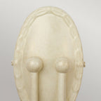 MN2-IV-GOLD Minster 2 Light Wall Light Ivory/ Gold Patina