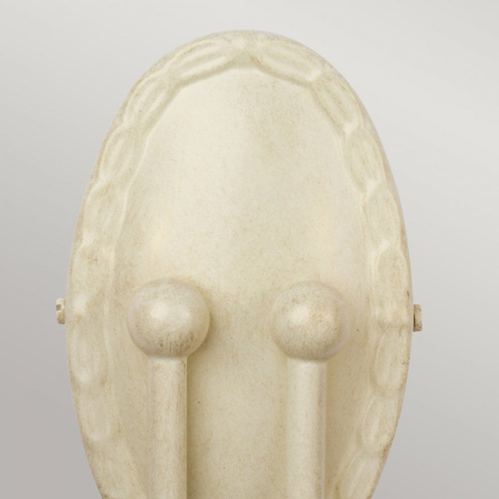 MN2-IV-GOLD Minster 2 Light Wall Light Ivory/ Gold Patina