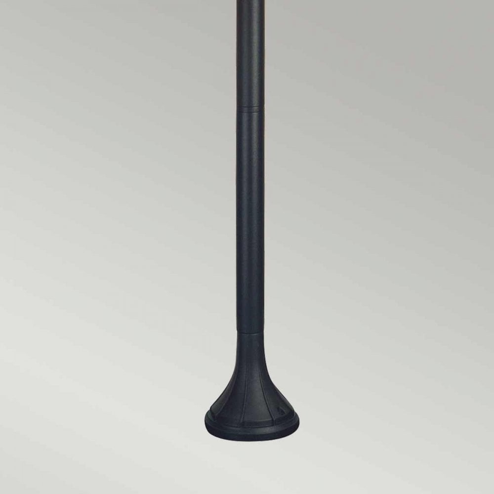 Norfolk Outdoor 1 Light Pillar Lantern Black