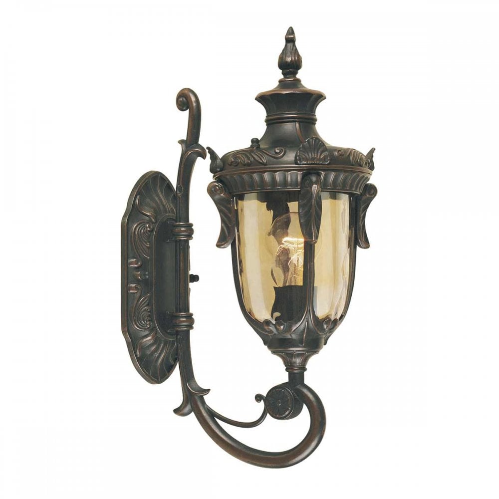 PH1-S-OB Philadelphia Outdoor 1 Light Small Wall Lantern Old Bronze