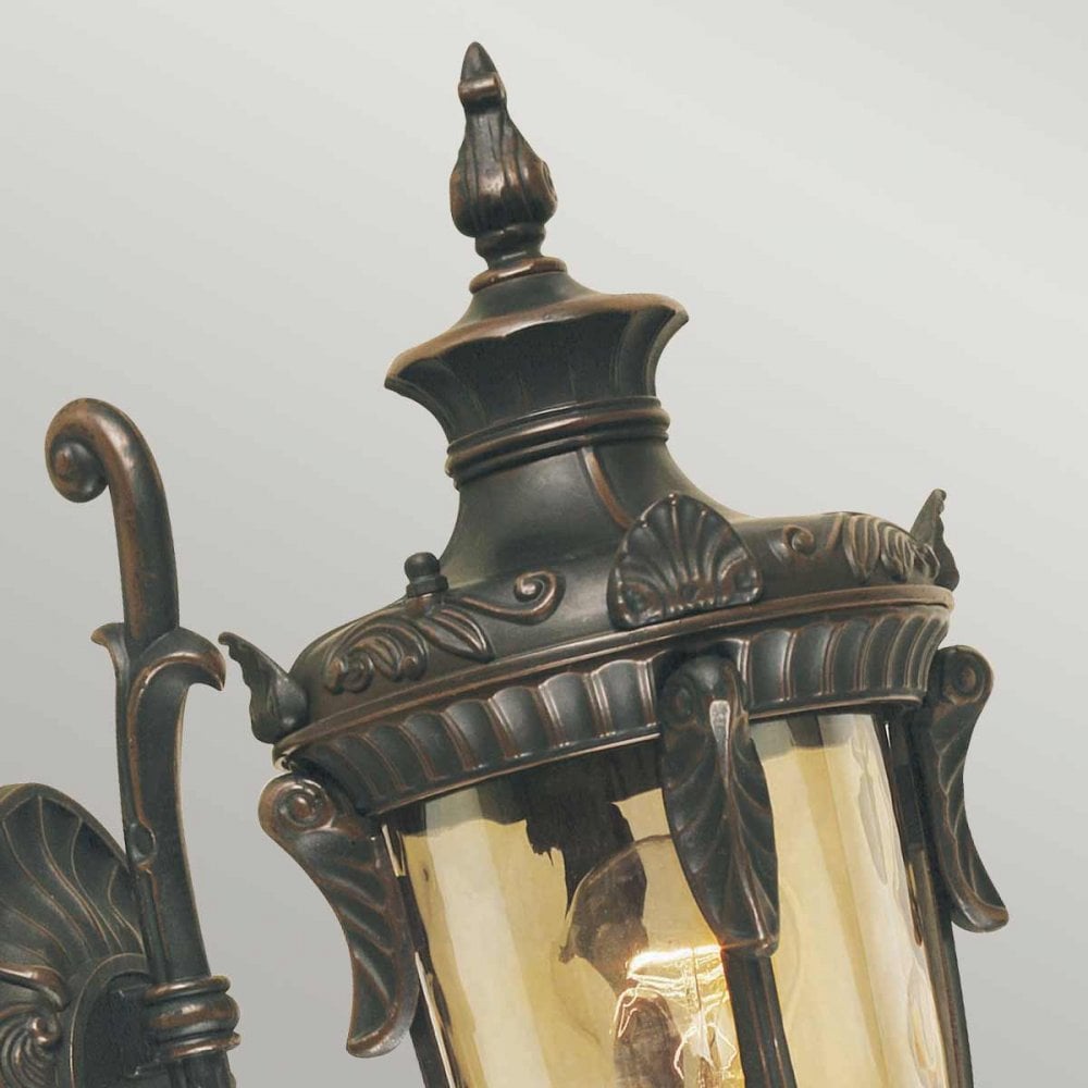 PH1-S-OB Philadelphia Outdoor 1 Light Small Wall Lantern Old Bronze